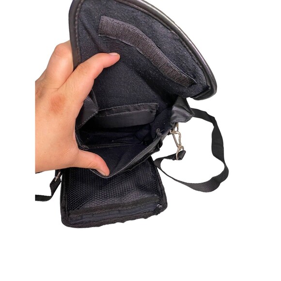 Digital Concepts Camera Carrying Case Crossbody Faux Leather Front Zip - Picture 5 of 13